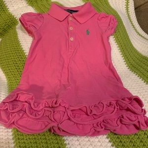 Pink Ralph Lauren dress